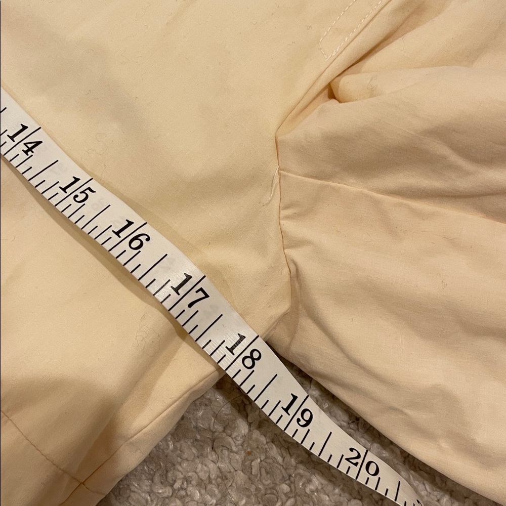 Coach Yellow Sateen Walking Trench Coat Jacket Signature Lining Size XS - Picture 3 of 15